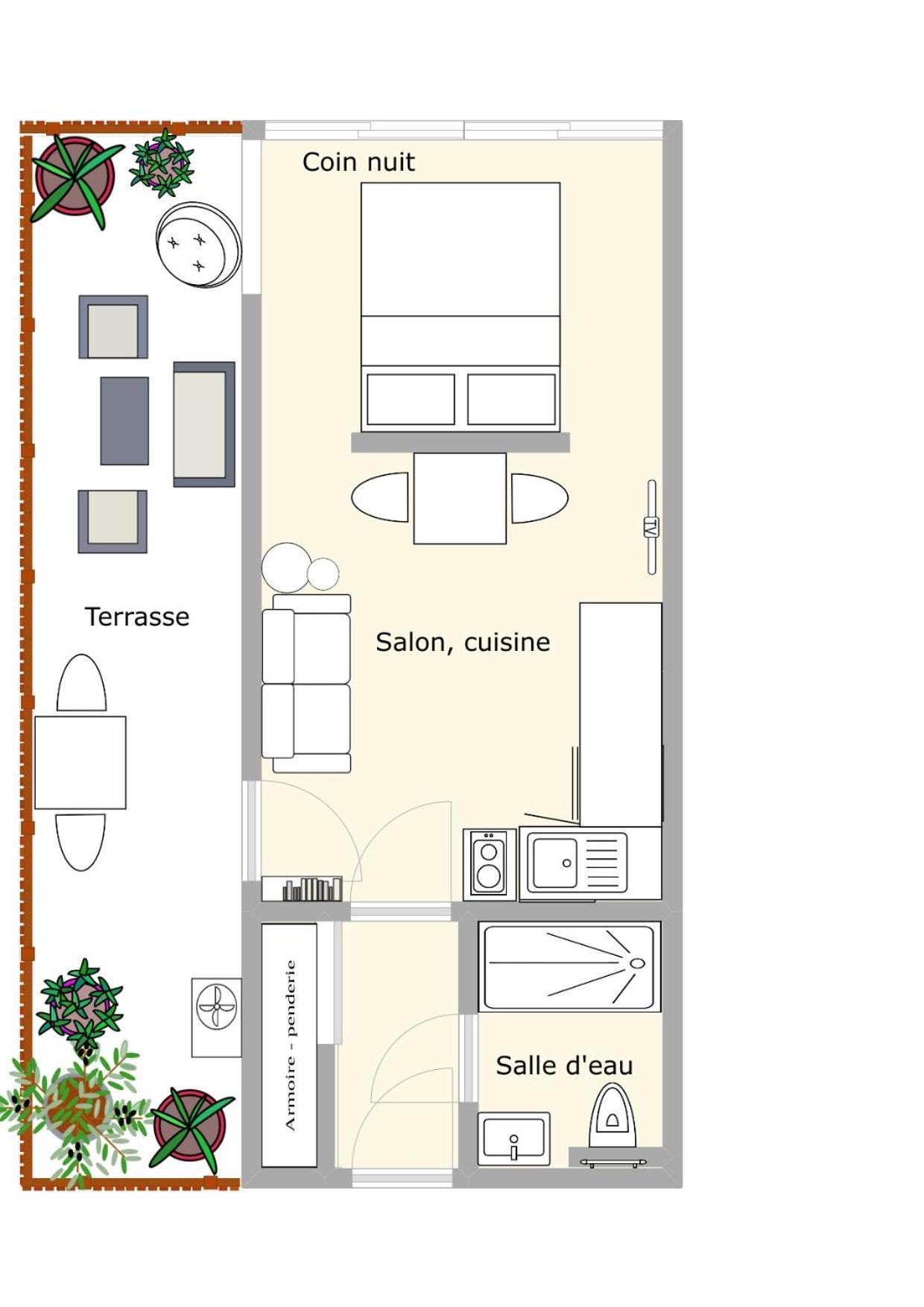 Le Semaphore - Studio Climatise, Grande Terrasse Vue Mer - Parking, Wifi La Grande-Motte Exterior foto
